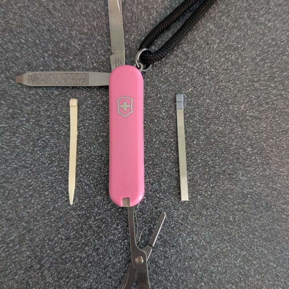 Victorinox Classic SD Swiss Army Knife - Pink